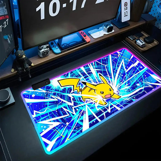 Tapis de Souris Pikachu LED