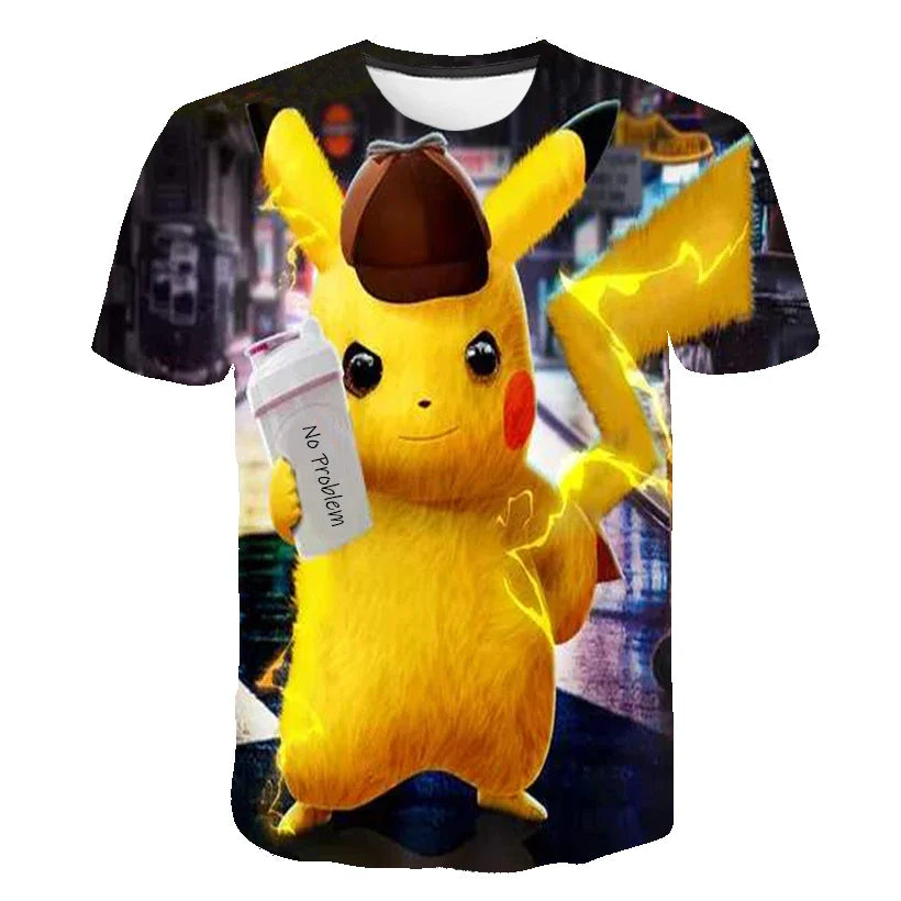 T-Shirt Pokémon Détective Pikachu Nuit