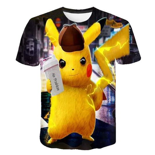 T-Shirt Pokémon Détective Pikachu Nuit