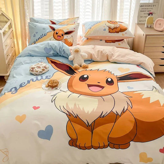 Housse de Couette Pokémon Évoli 