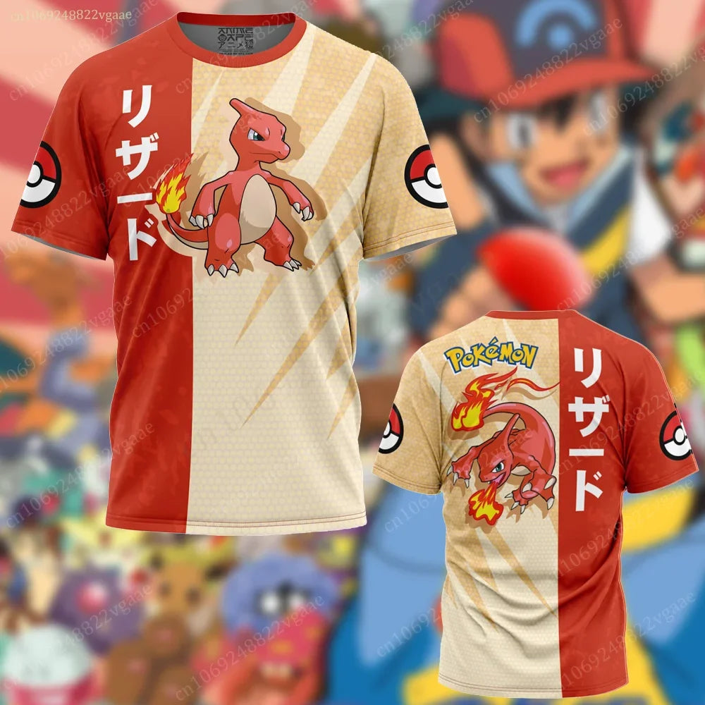 T-Shirt Pokémon Salamèche Feu