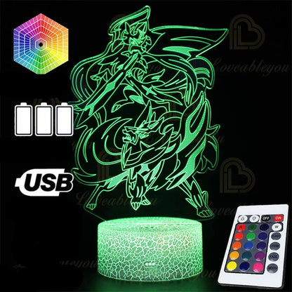 Lampe Pokémon Zacian et Zamazenta
