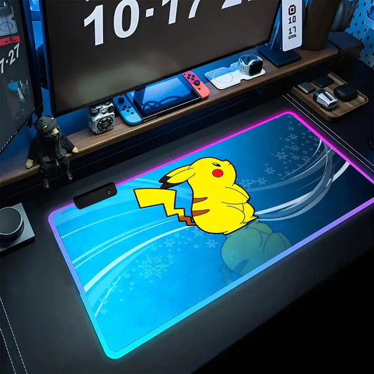 Tapis de Souris LED Pikachu