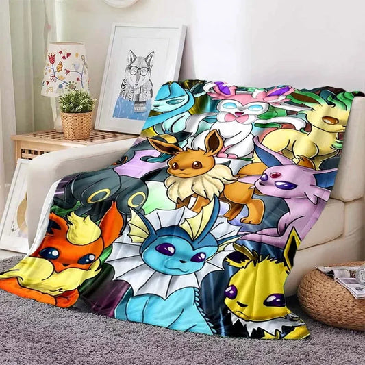 Plaid Pokémon Evoli et Evolutions