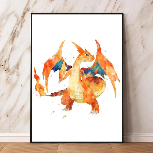 Tableau Pokémon Grand Dracaufeu