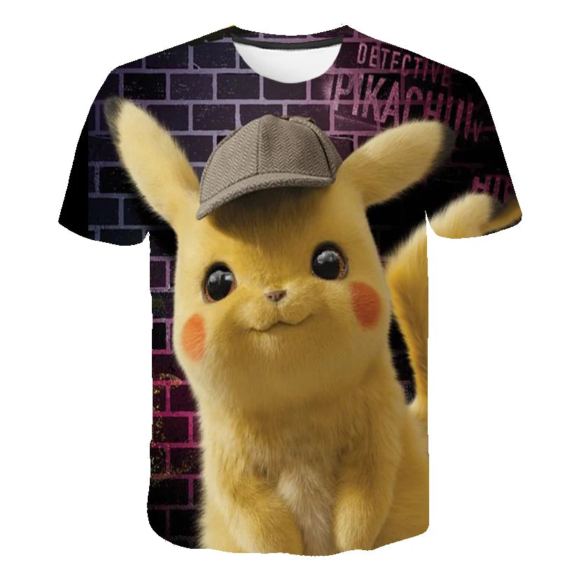 T-Shirt Pokémon Détective Pikachu Réaliste