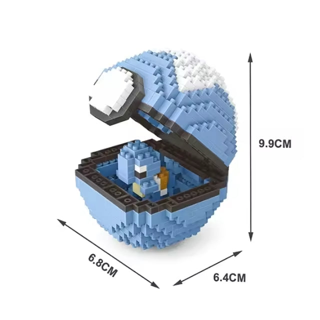 Blocs de Construction Pokémon Pokéball Nidorina