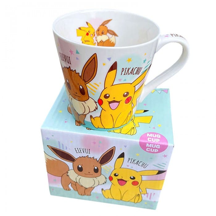 Tasse Pokémon Pikachu et Évoli