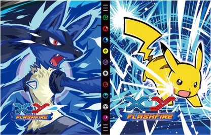 Classeur Pokémon Pikachu et Lucario