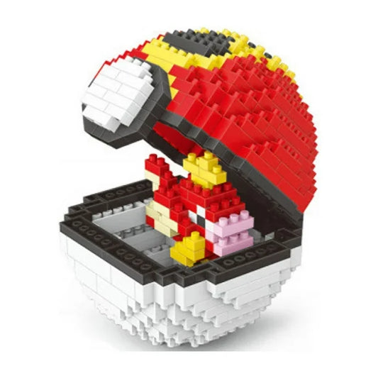Blocs de Construction Pokémon Pokéball Magicarpe