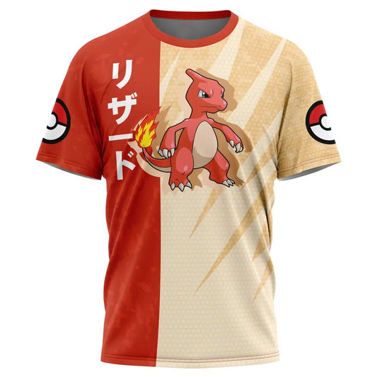 T-Shirt Pokémon Salamèche Feu