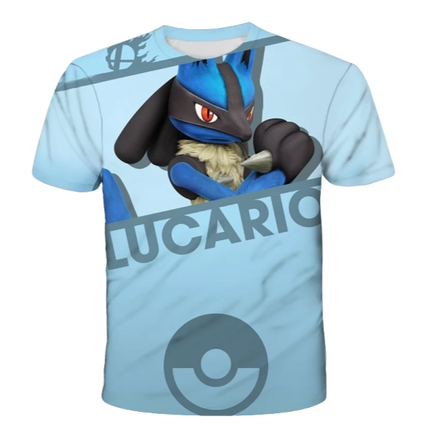 T-Shirt Pokémon Lucario