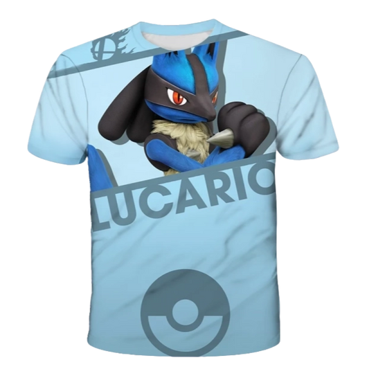 T-Shirt Pokémon Lucario