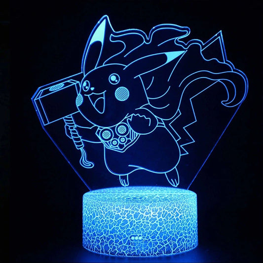 Lampe Pokémon Pikachu Thor