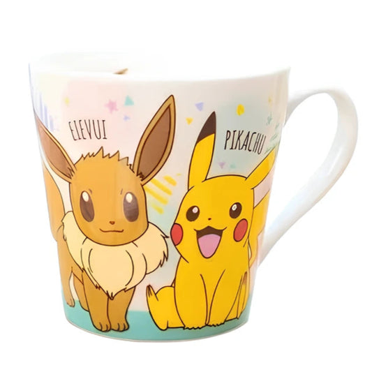 Tasse Pokémon Pikachu et Évoli