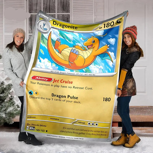 Plaid Carte Pokémon Dragonite Dracolosse