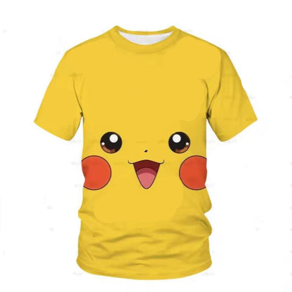 T-Shirt Pokémon Pikachu Visage